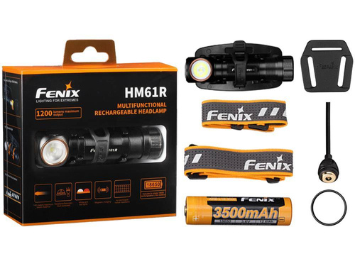 Fenix - LED-Stirnlampe HM61R mit Akku - 1200lm - 3500mAh - HM61R