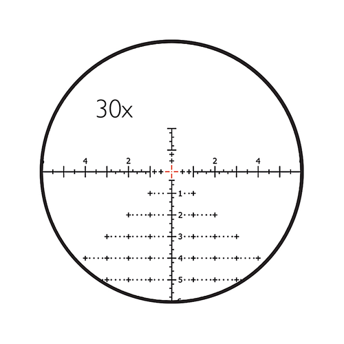 Delta Optical - Zielfernrohr Stryker HD 4,5-30x56 FFP LRD-1T - DO-2500