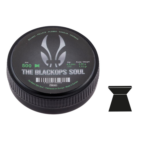 Black Ops - Soul Match Luftgewehrkugeln - 4,5 mm - 500 Stk. -PB301