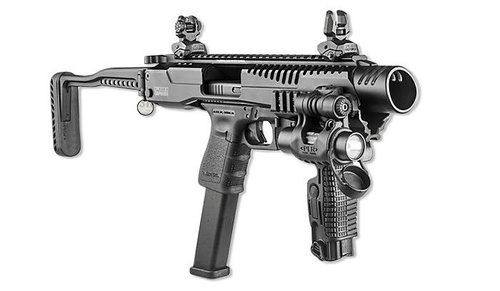 FAB Defense - RBS Rear Back-Up Sight - Schwarz