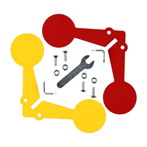 RazorGun - Reaktive Zielscheibe für Flip Target Windwaffen - Stahl - 57060