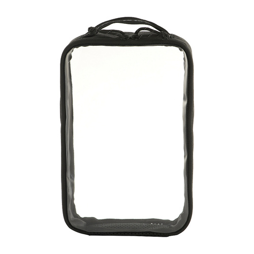 M-Tac - Elite Large Clear Pouch - 30 x 19 cm - Schwarz - 10147002-L