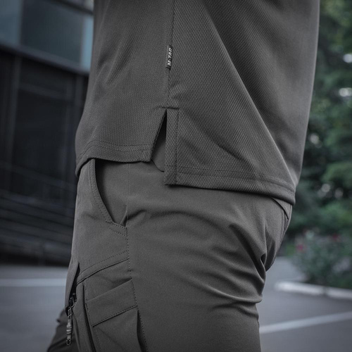 M-Tac - Polohemd Elite Tactical Coolmax - Schwarz - 80010002