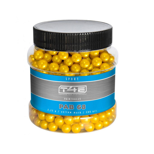 Umarex - Paintballs T4E Sport PAB .68 cal - 500 Stück - Gelb - 2.4482