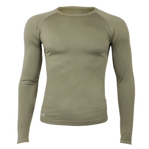 Mil-Tec - Langarm-Thermoshirt - Grün OD - 11233001