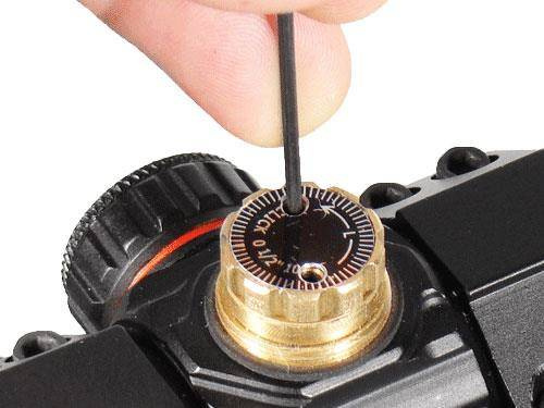 Leapers - Rotpunkt UTG DS3840 4.0'' 30 mm - 4 MOA - Schwarz - SCP-DS3840W