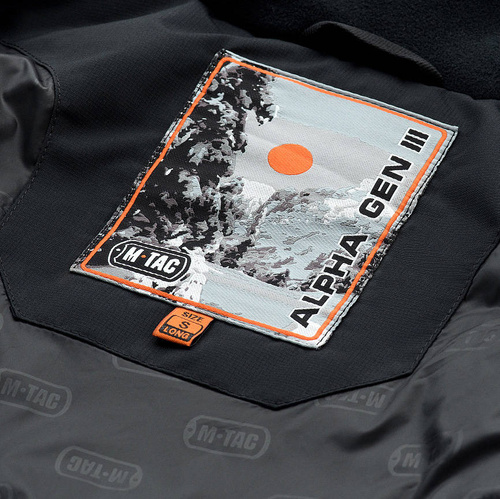 M-Tac - Alpha Gen.III Military Winterjacke - Schwarz - 20431002