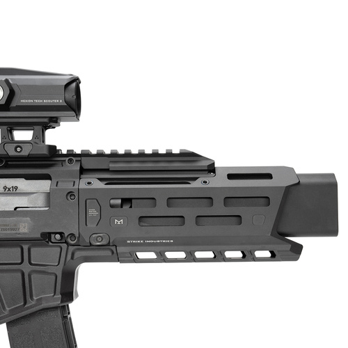 Strike Industries - Handschutz Strike für CZ Scorpion 3+ Pistole - M-LOK - Schwarz - SI-CEVO-3PLUS-PHG-BK