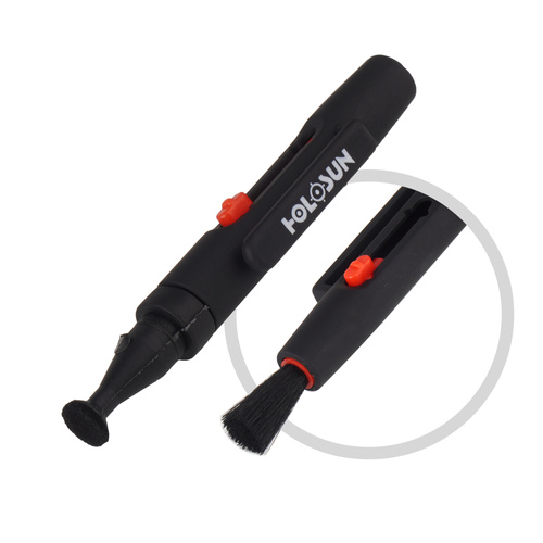 Holosun - Optik-Reinigungsbürste mit Schwamm - Schwarz - HS-LENS-CLEANING-PEN