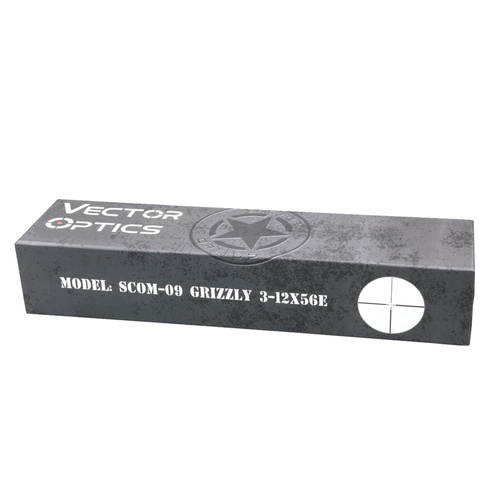 Vector Optics - Zielfernrohr Grizzly 3-12x56 - Etched Glass G4 - SFP - FMC - Schwarz - SCOM-09