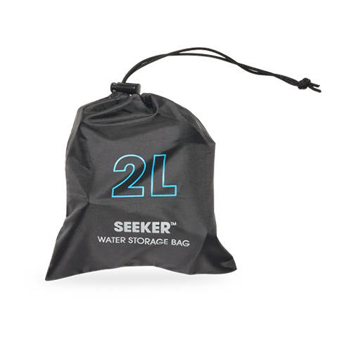 HydraPak - Seeker 2 L Wasserspeichertasche - 42 mm Gewinde - Mammoth Grey - A822M