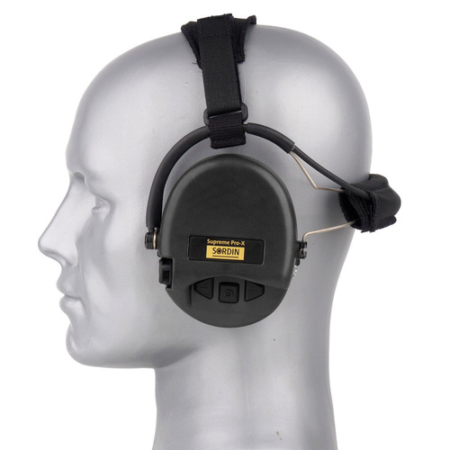Sordin - Supreme® Pro-X Active Gehörschutz - Neckwear - Schwarz - 76302-X-02-S