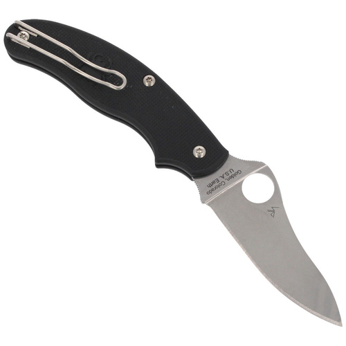 Spyderco - UK Penknife™ FRN Schwarz Drop Point Messer - C94PBK3