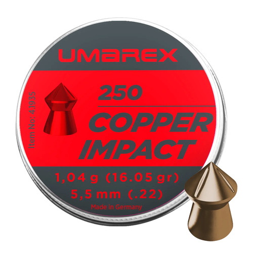 Umarex - Luftgewehr Diabolo Pellet Walther Cooper Impact - 5,5 mm - 250 Stück - 4.1935