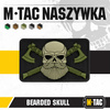 M-Tac - 3D-Emblem - Bearded Skull - Schwarz / Olive - 51113201