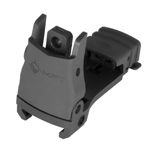 MFT - Back Up Polymer Flip Up Rear Sight - Schwarz - BUPSWR-BL