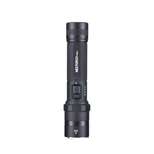 NEXTorch - P84 LED Taktische Taschenlampe mit 4800 mAh Akku - 3000 lm - Schwarz - P84