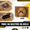 M-Tac - MOLLE-Steckfeld - 120 x 85 mm - Coyote - 10121005