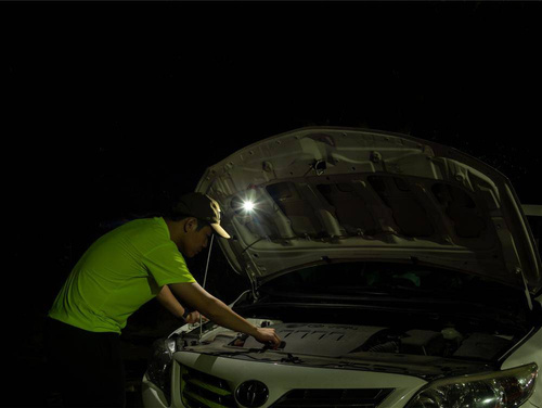 Fenix - Camping LED Taschenlampe - 2600 mAh 3,6 V - Rot - CL26R