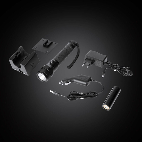 Mactronic - Hand-Taschenlampe Patrol RX - 2000 lm - Programmierbar - Schwarz - THH0056