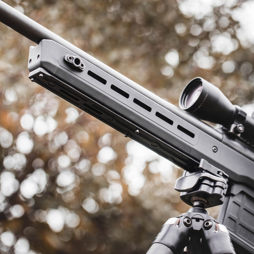 Magpul - Adapter Dovetail RRS/ARCA für Magpul Pro 700 - 4 Schlitze - Aluminium - Schwarz - MAG1053-BLK