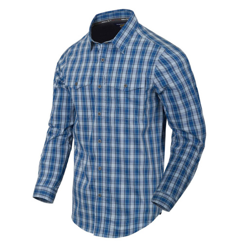 Helikon - Shirt Covert Concealed Carry - Ozark Blue Plaid - KO-CCC-CB-PD - Helikon Hemden