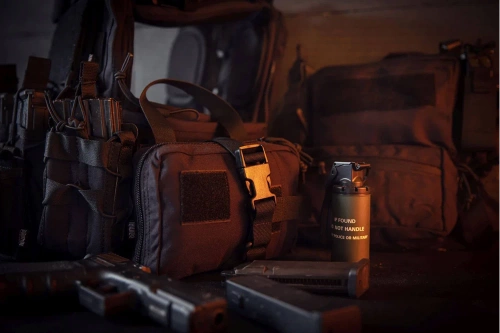 Primal Gear - Doppel-Karabiner-Magazinlader Corrie - Olive - PRI-19-031792