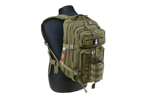 GFC Tactical - Rucksack Assault Pack - Laser Cut - Olive - GFT-20-008352