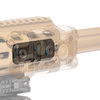 Reptilia - Picatinny-Aluminium-Schiene M-LOK Low Profile Rail LPR - Schwarz - 100-255