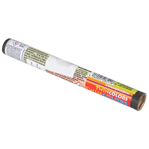 Zink-Feuerwerk - Pistol flares Twin Colors - 10 pcs