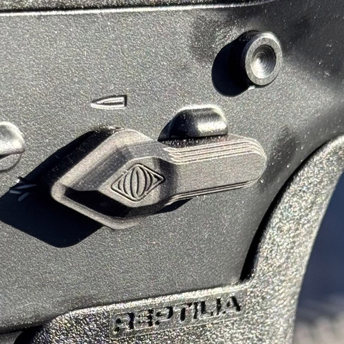 Reptilia - Feuerwahlschalter für AR-Plattform - Aluminium - 75/90° - Schwarz - 100-307