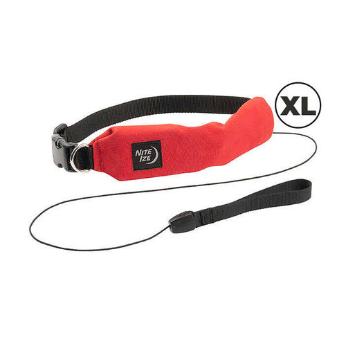 Nite Ize - Halsband mit Leine RadDog™ All-In-One - XL - Rot - RRLXL-10-R3