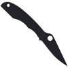 Spyderco - Messer Grasshopper - Schwarze Klinge Plain - Schwarz - C138BKP