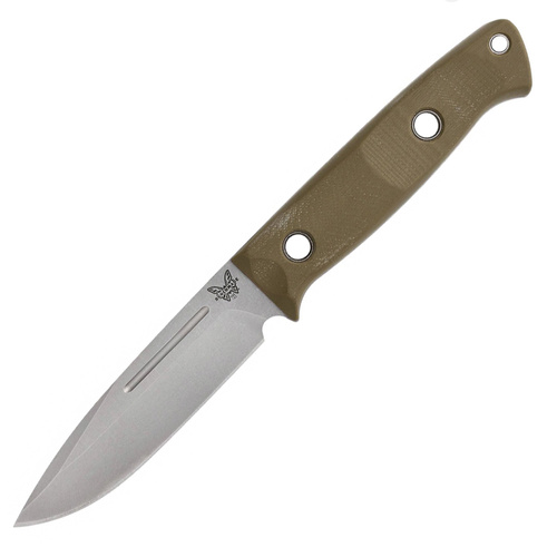 Benchmade - Überlebensmesser 163-1 Bushcrafter - CPM-S30V - Grün - 163-1