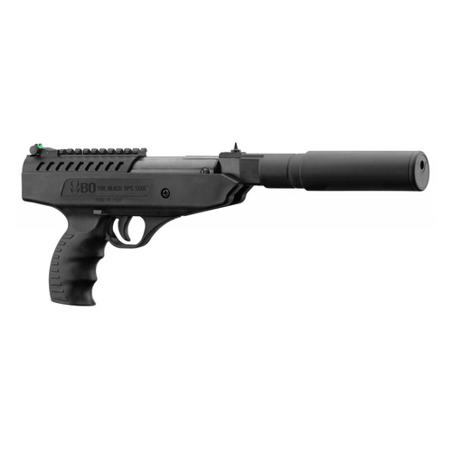 Black Ops - Luftpistole Langley Silencer - 5,5 mm - Schwarz - CA0166