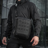 M-Tac - Taschenbeutel Vertikal Laser Cut Hex - Schwarz - 10241002