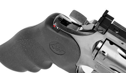 ASG - Dan Wesson 715 6'' Revolver Replik - Stahlgrau - 18191