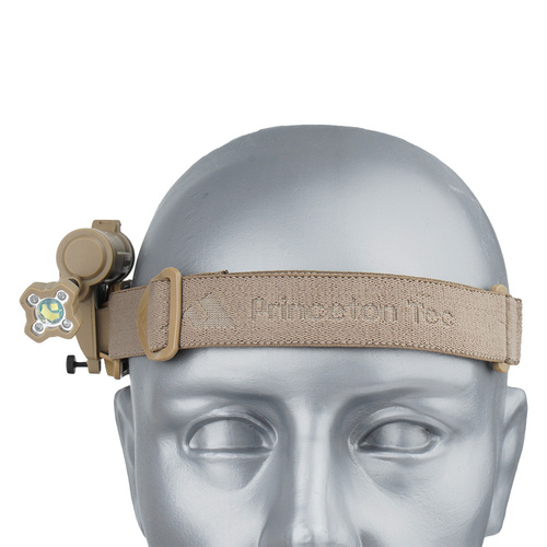 Princeton Tec - Helm-Taschenlampe LED Charge X - 100 lm - RGB - IR - Schwarz - C23-BK