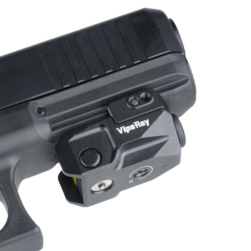 VipeRay - Scrapper Laser-Zielanzeiger Subcompact Pistol - Rot Laser - Schwarz - VRRL-P01