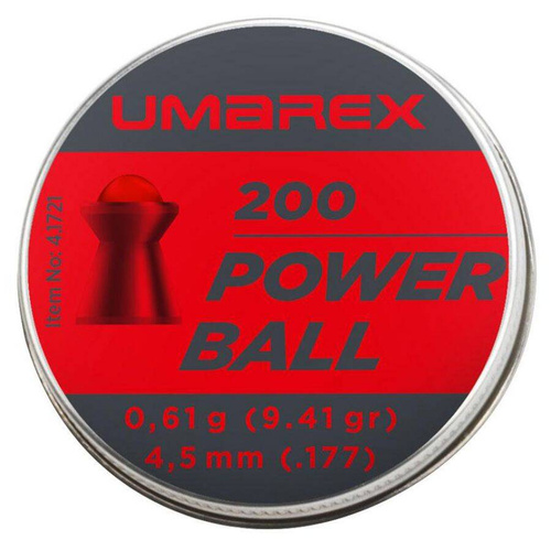 Umarex - Powerball-Luftgewehrkugeln - 4,5 mm - 200 Stück - 4.1721