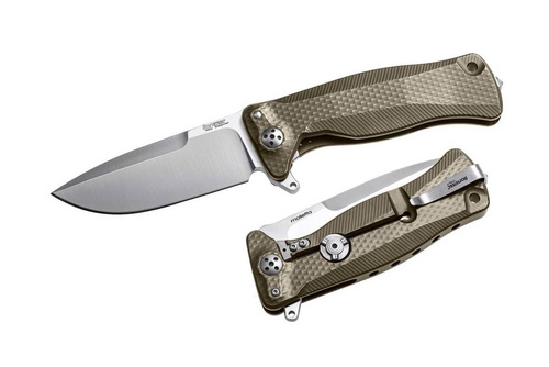 LionSteel - SR11 Klappmesser - Sleipner - Braun - SR11 B