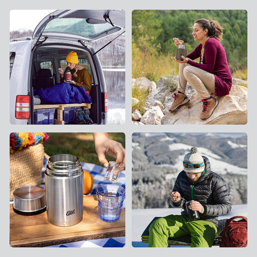 Esbit - Klassische Lebensmittel-Thermoskanne - 1000 ml - Olive Green - FJ1000ML-OG