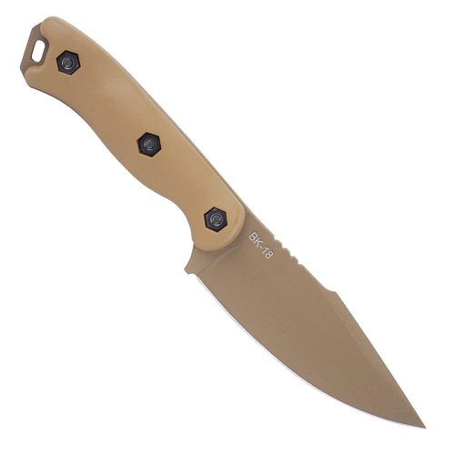 Ka-Bar - Becker Harpune Survival Feststehendes Messer - Coyote Tan - BK18