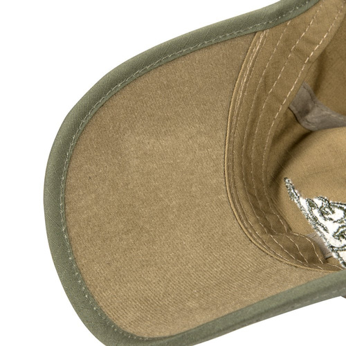 Helikon - Baseballkappe Logo Cap - PolyCotton Ripstop - Coyote / Olive Green - CZ-LGC-PR-1102A