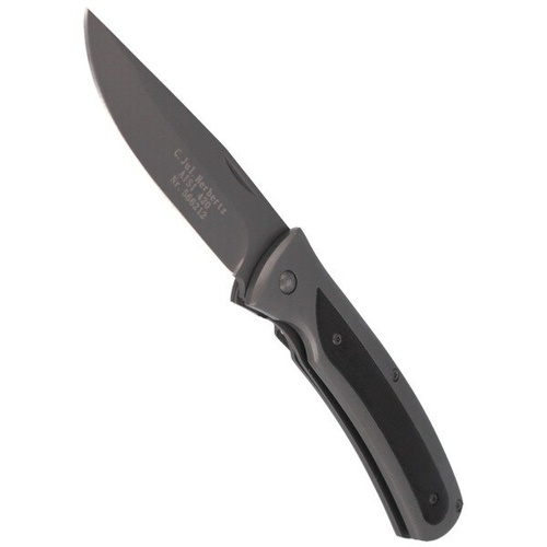 Herbertz Solingen - Titanuim Clip Point Messerprospekt - 566212
