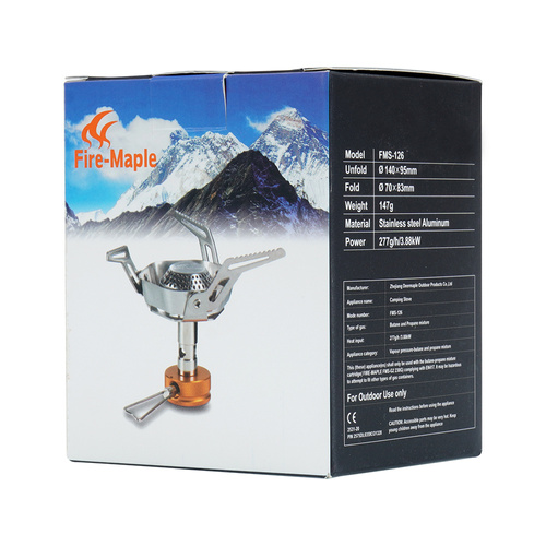 Fire Maple - Touristischer Gasherd - FMS-126