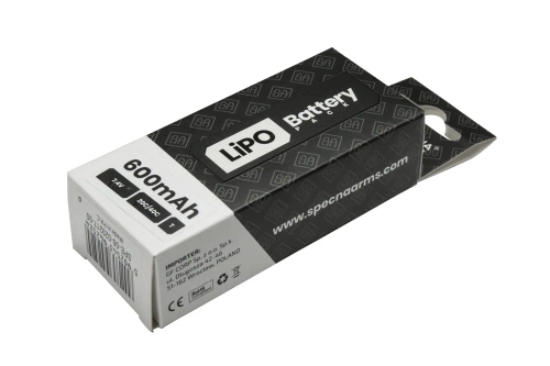 Specna Arms - AEG LiPo Akku 7,4V - 600 mAh - SPE-06-029217