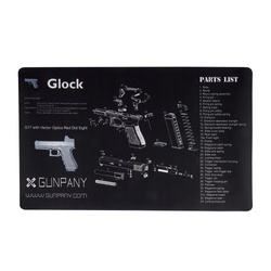 Gunpany - Waffe Reinigung Matte Glock Gun - Schwarz - SCBM-02