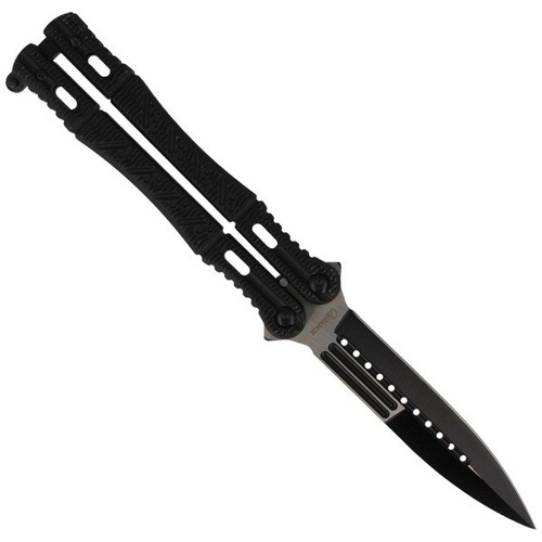 Martinez Albainox - Klappmesser Balisong Schwarz - 02099