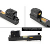 Strike Industries - Visiermontageplatte Strike RMR zu ACRO - Glock RMR - Schwarz - SI-ACRO-RMR